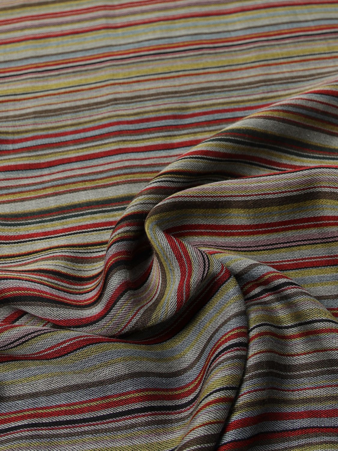 Signature Stripe scarf - Red