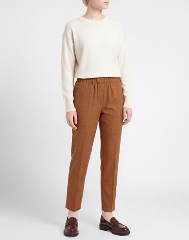 Forte_forte Woman Pants Tan Size 1 Polyester, Viscose, Elastane, Metallic Polyester