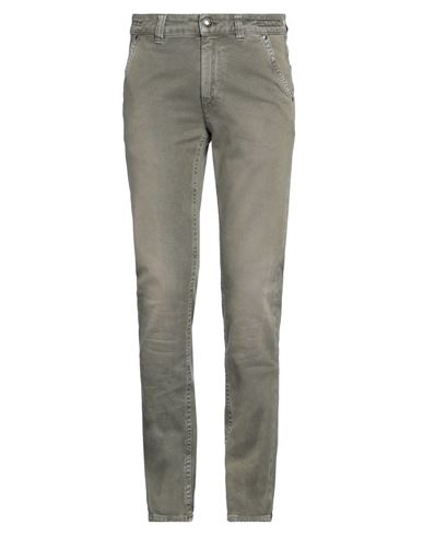 Barmas Man Pants Military green Size 30 Cotton, Elastane