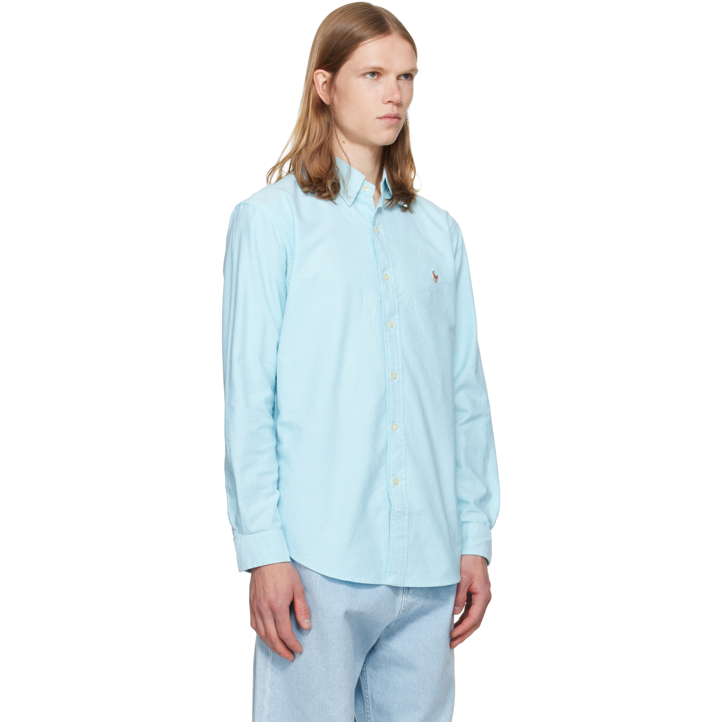 Blue 'The Iconic Oxford' Shirt