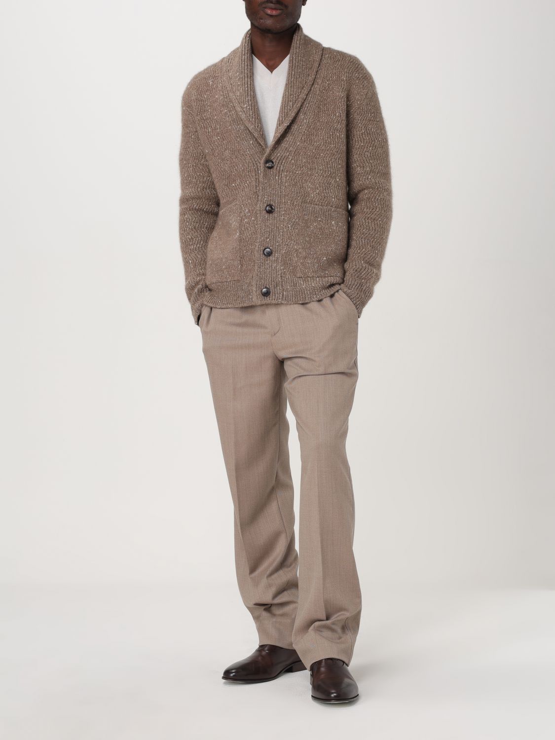 Cardigan Men color White
