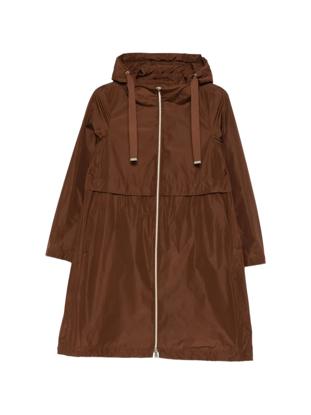 Parka In Taffettà Tecnico