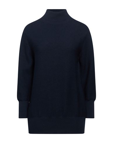 Woman Turtleneck Navy Size 2 Virgin Wool