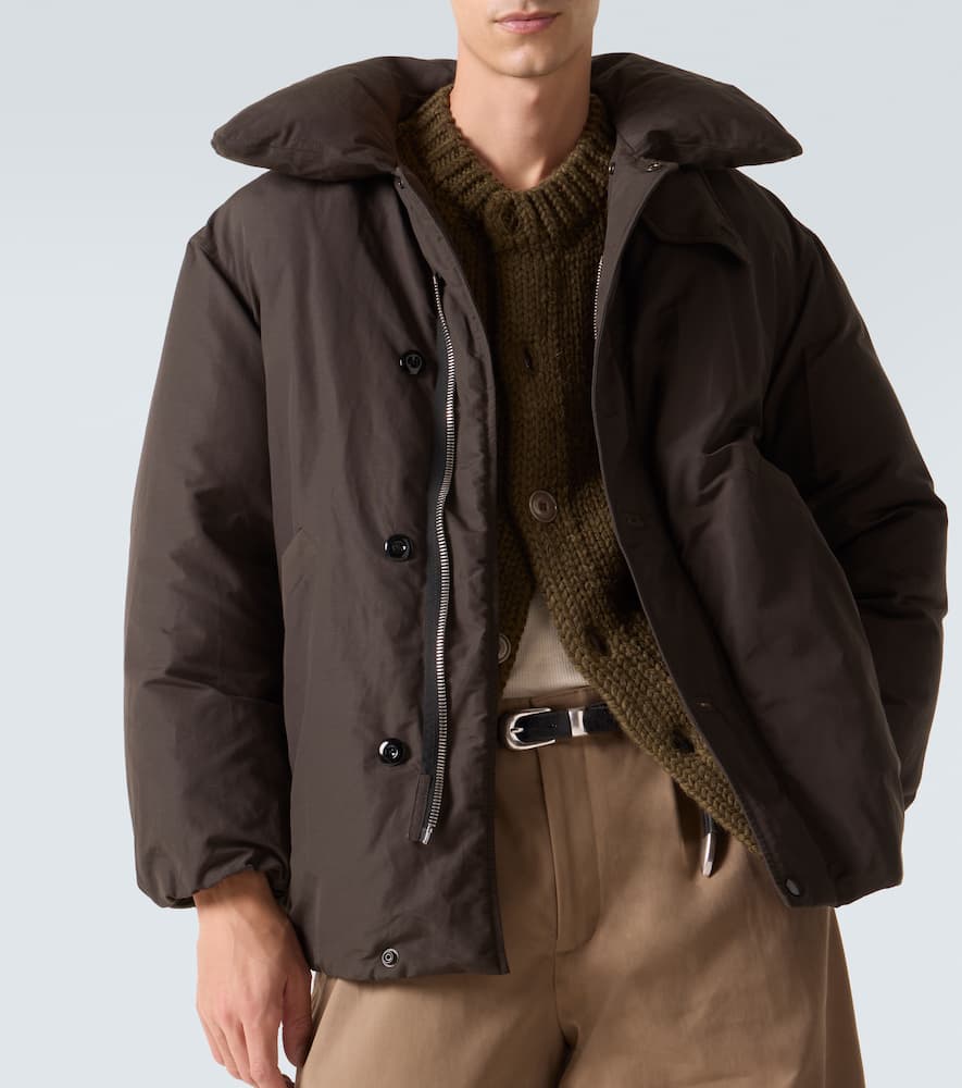 Oversized down jacket
