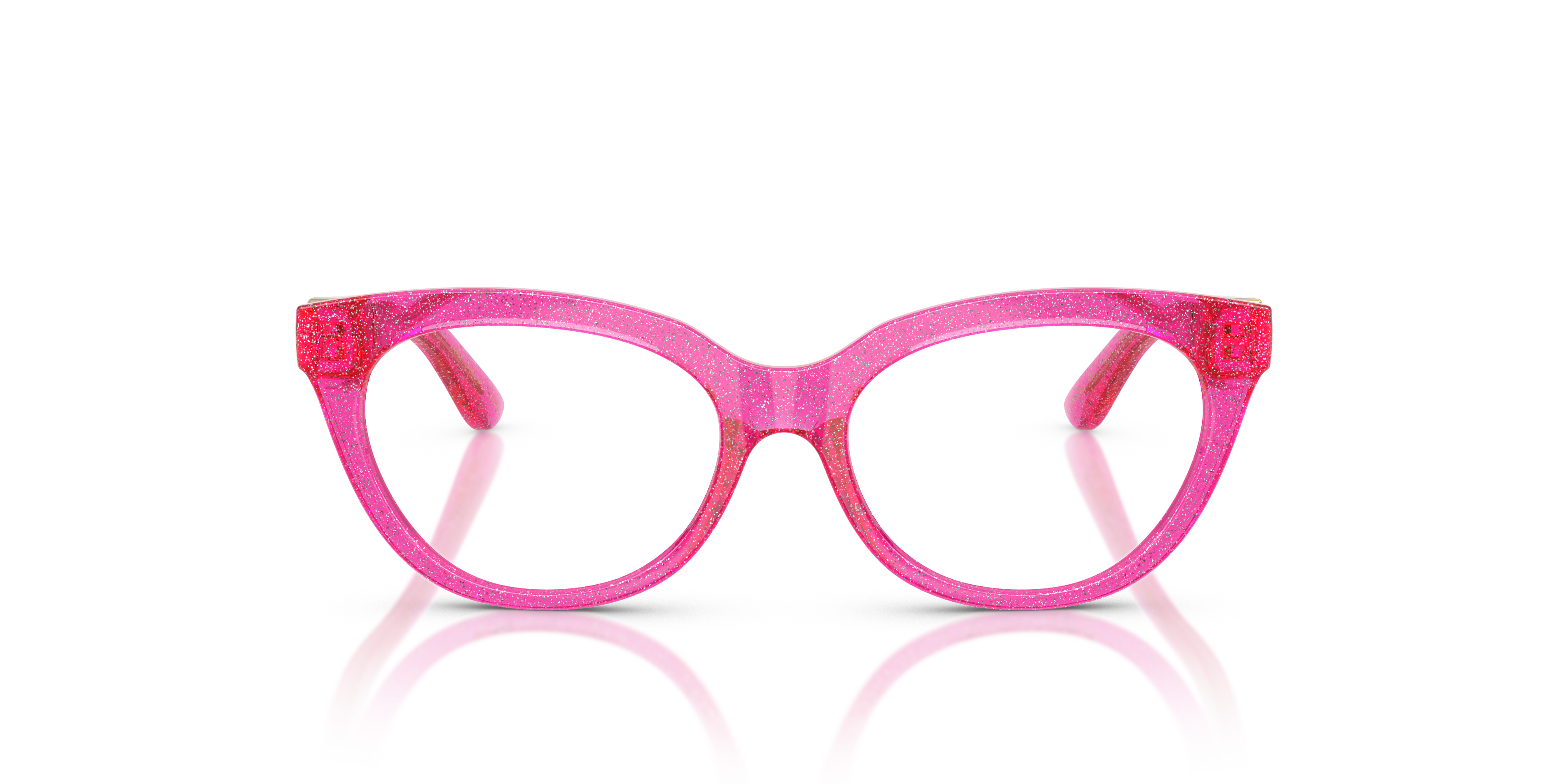 Dolce & Gabbana Kid Dolce & Gabbana DX5005U 3351 Optical frames Injected Pink Transparent Butterfly Norma
