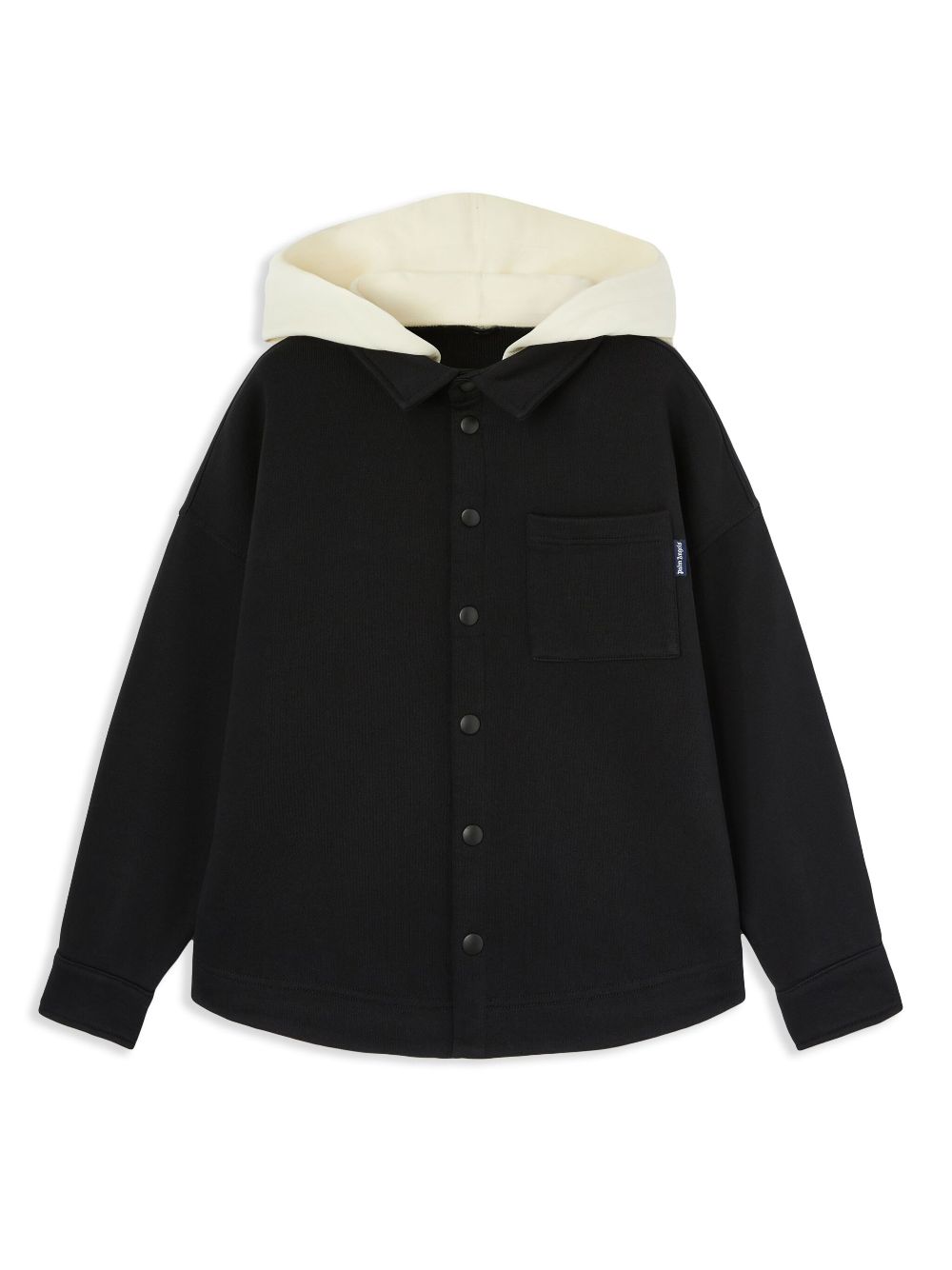 Printed hooded jacket - Black