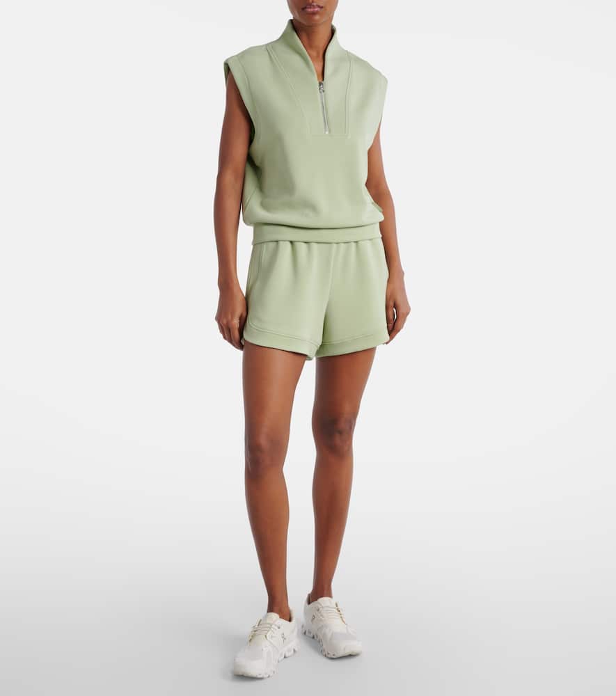 Loretta half-zip vest
