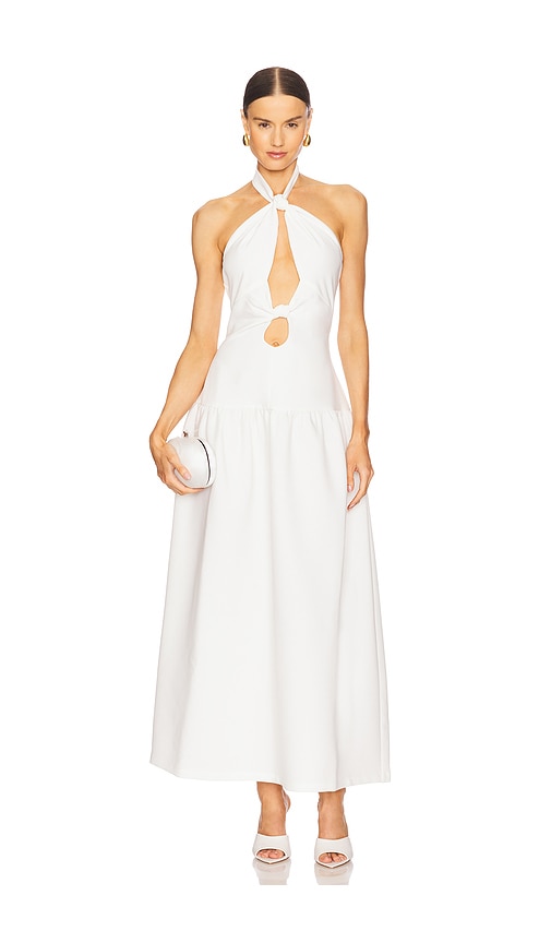 4th & Reckless Leona Maxi Dress in White. -  XS also in L, M