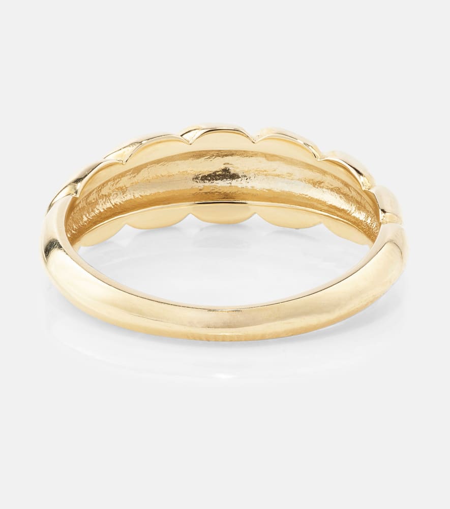 Brioche 10kt yellow gold ring