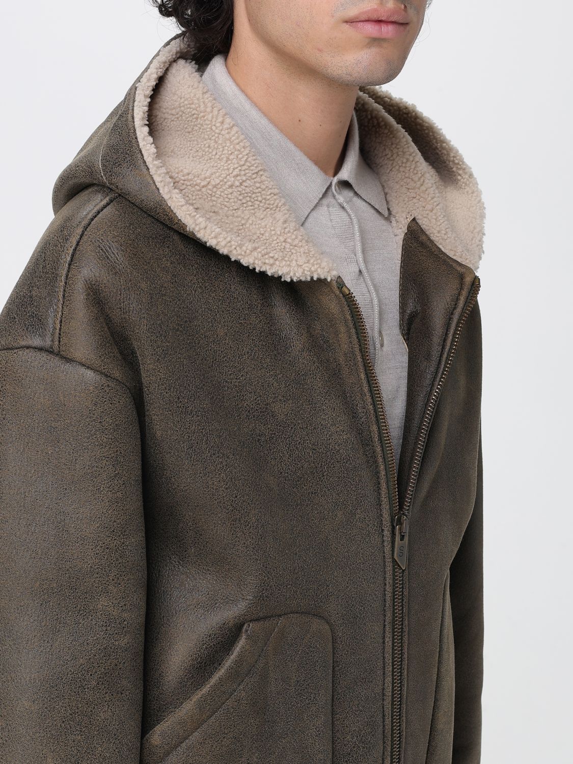 Jacket Men color Military