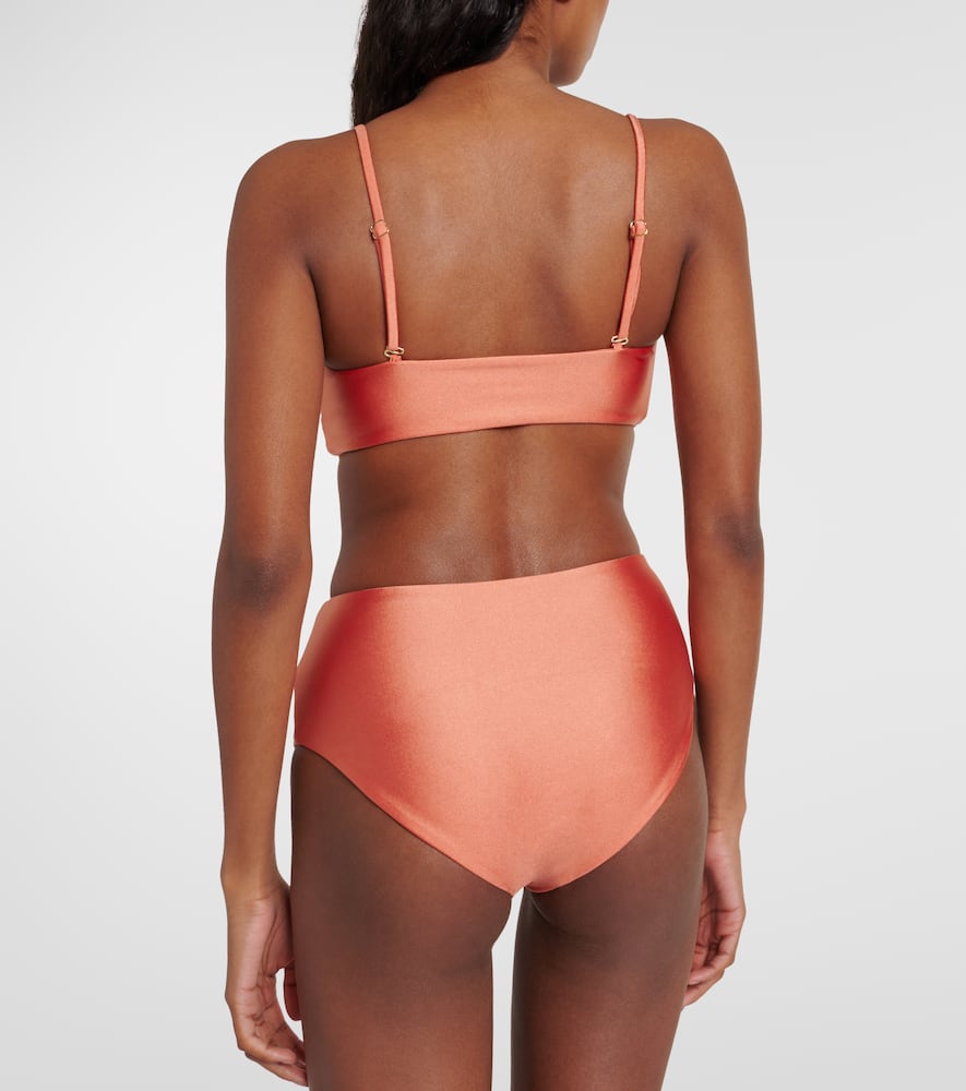 Calla bandeau bikini top
