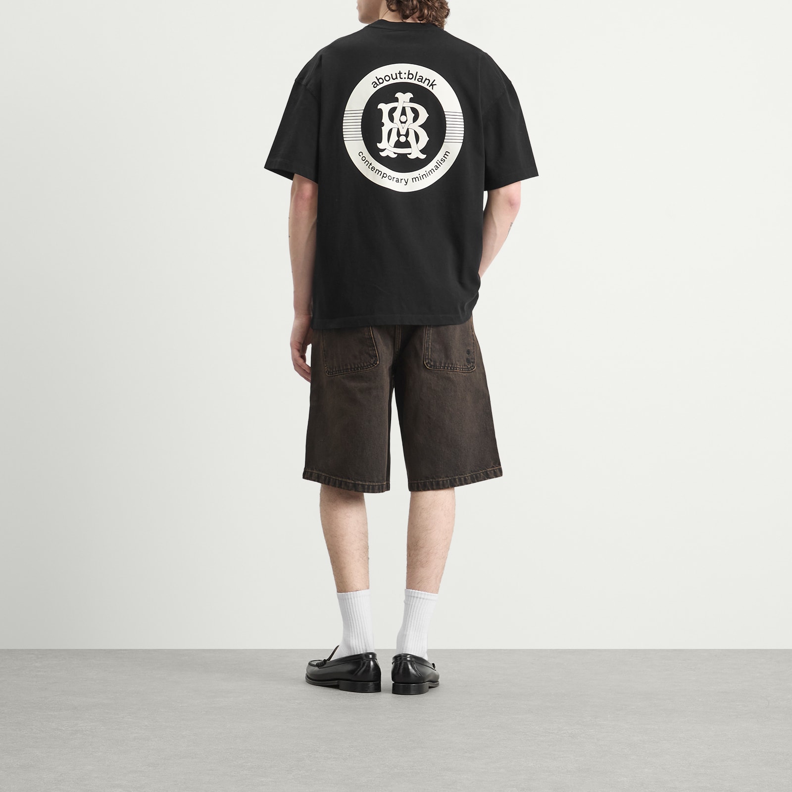 Men's Disc T-Shirt in Black