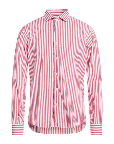 Diciannove_61 Man Shirt Brick Size 15 ½ Cotton
