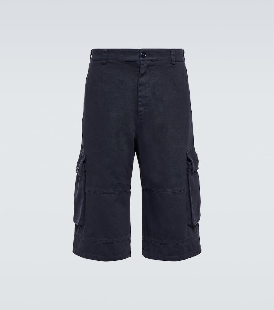 Cotton cargo shorts