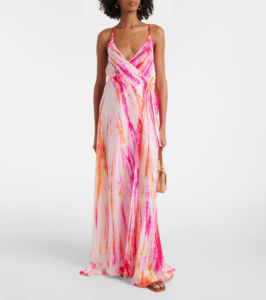 Anna Kosturova Silk maxi dress