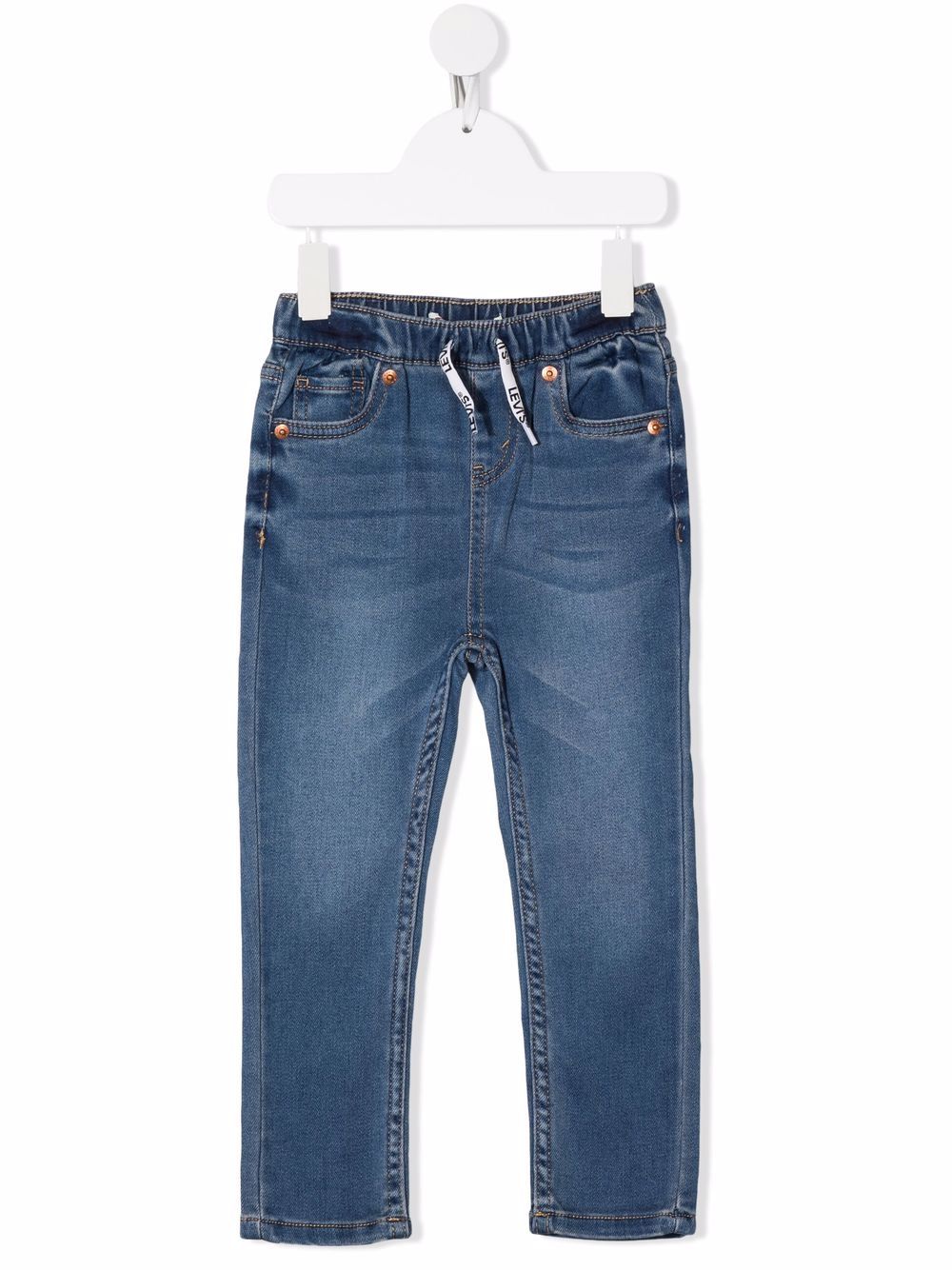 Slim-cut denim jeans - Blue