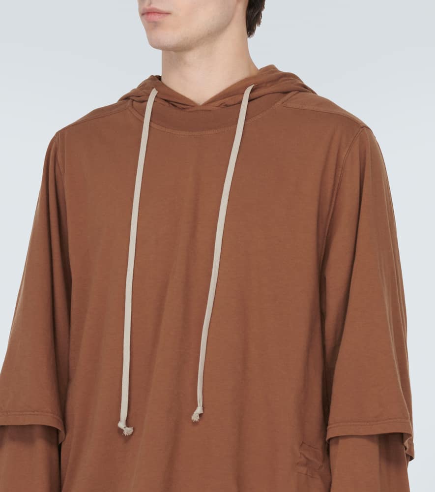 Cotton jersey hoodie