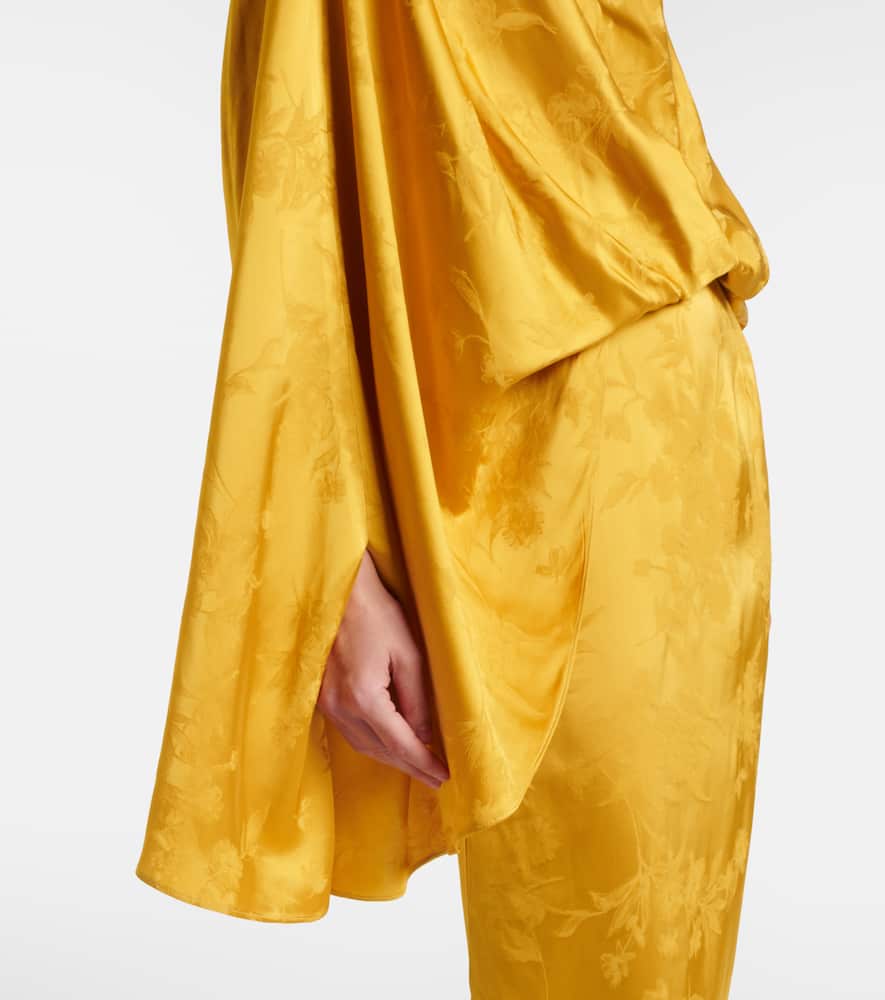 Eolia Primavera jacquard midi dress