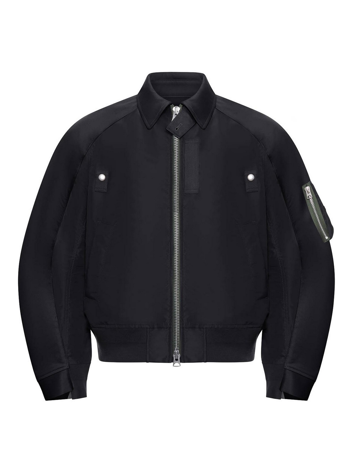 Cotton Chino X Nylon Twill Blouson