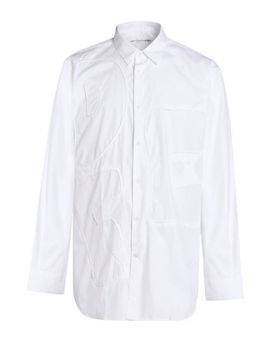 Comme Des Garçons Shirt Man Shirt White Size S Cotton