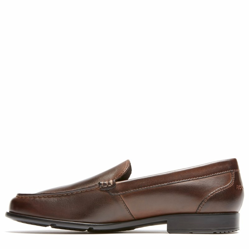 Men's Classic Venetian Loafers (Dark Brown Leather)