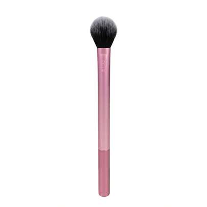 Makeup Setting Brush, For Setting Powder, Loose Powder, & Pressed Powder, Face Makeup Brush, 402 Brush, Sheer Coverage For Highlighter, Synthetic & Cr