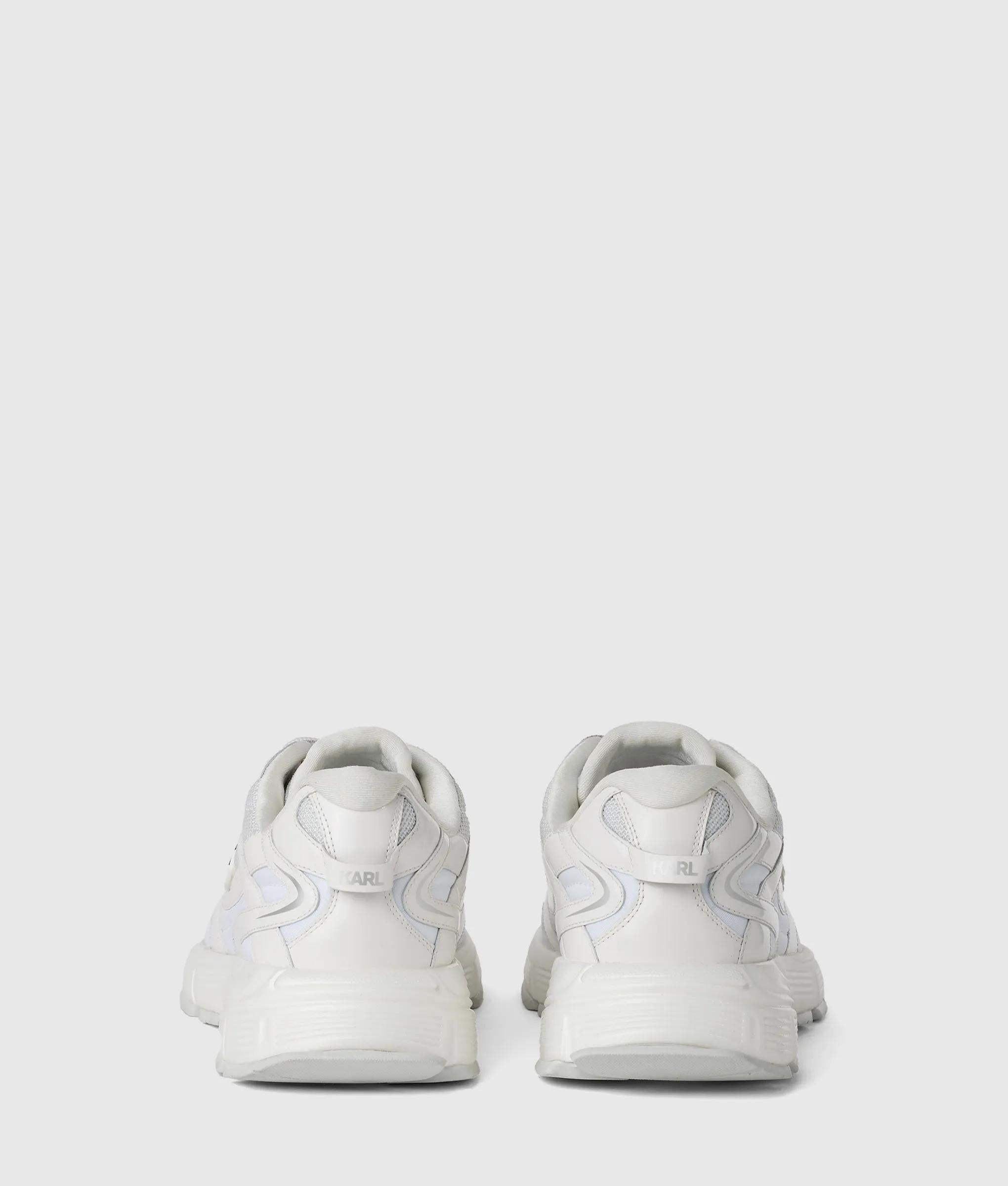 Karl Lagerfeld - Orion Sneakers Mit Seitlichen Zierelementen, Herren, Weiss, Größe