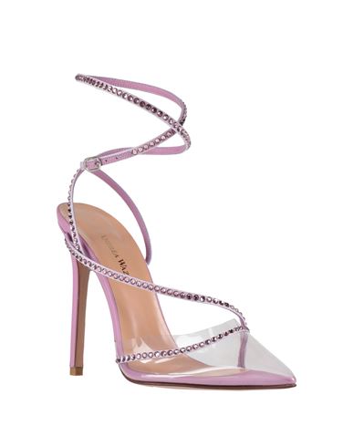 Woman Pumps Lilac Size 6 Leather, PVC