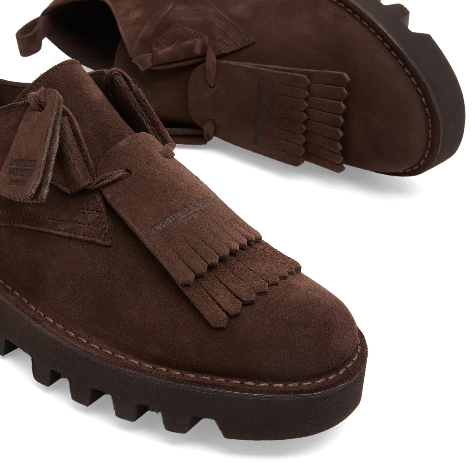 Men's x Engineered Garments Desert Khan Brown Suede