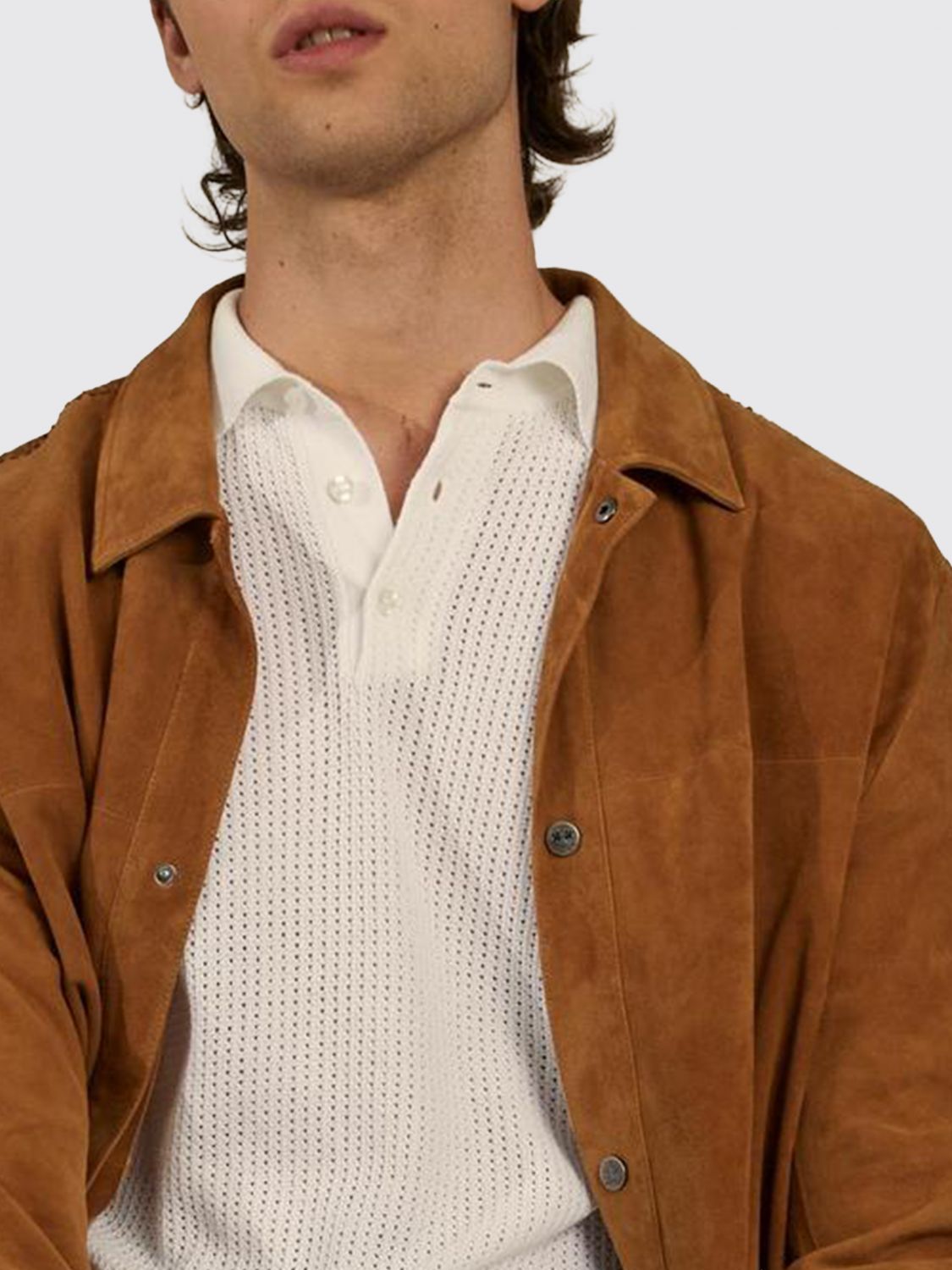 Jacket Men color Brown