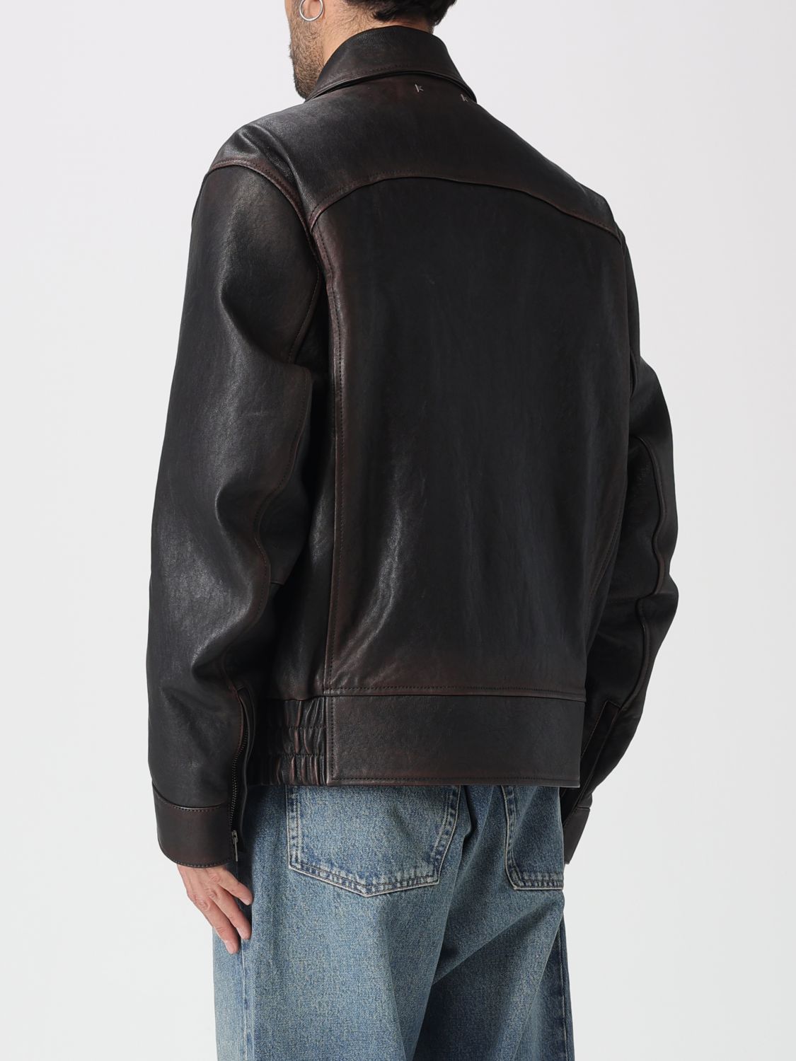 Jacket Men color Burnt