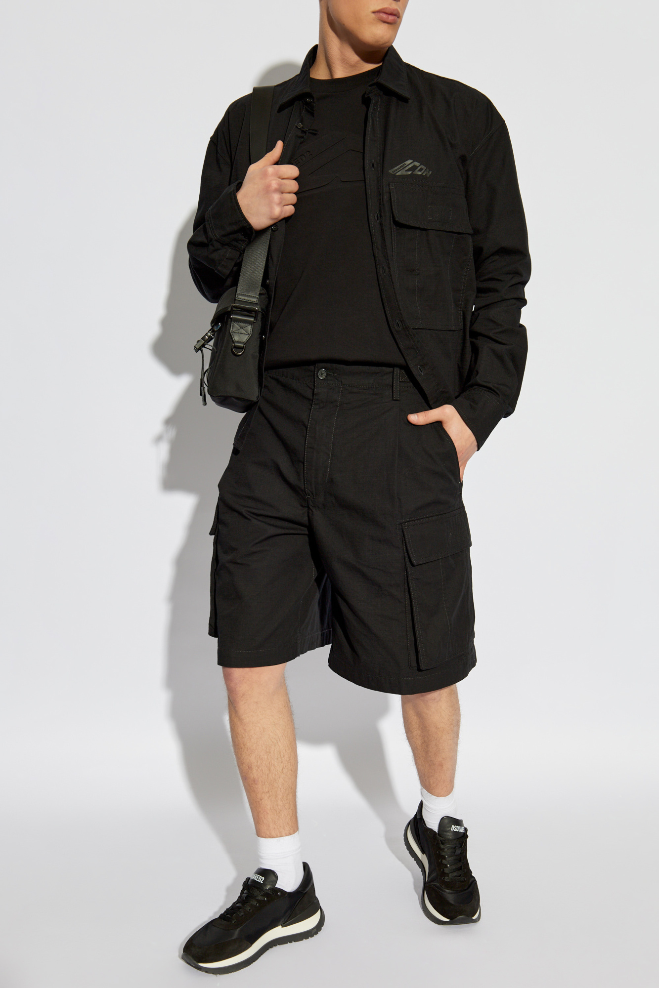 Logo Shorts, Men's, Black