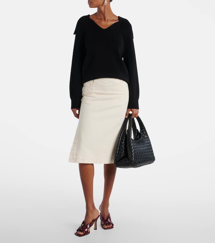 Campana Medium leather tote bag