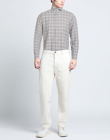 Man Shirt Light grey Size 15 ½ Cotton