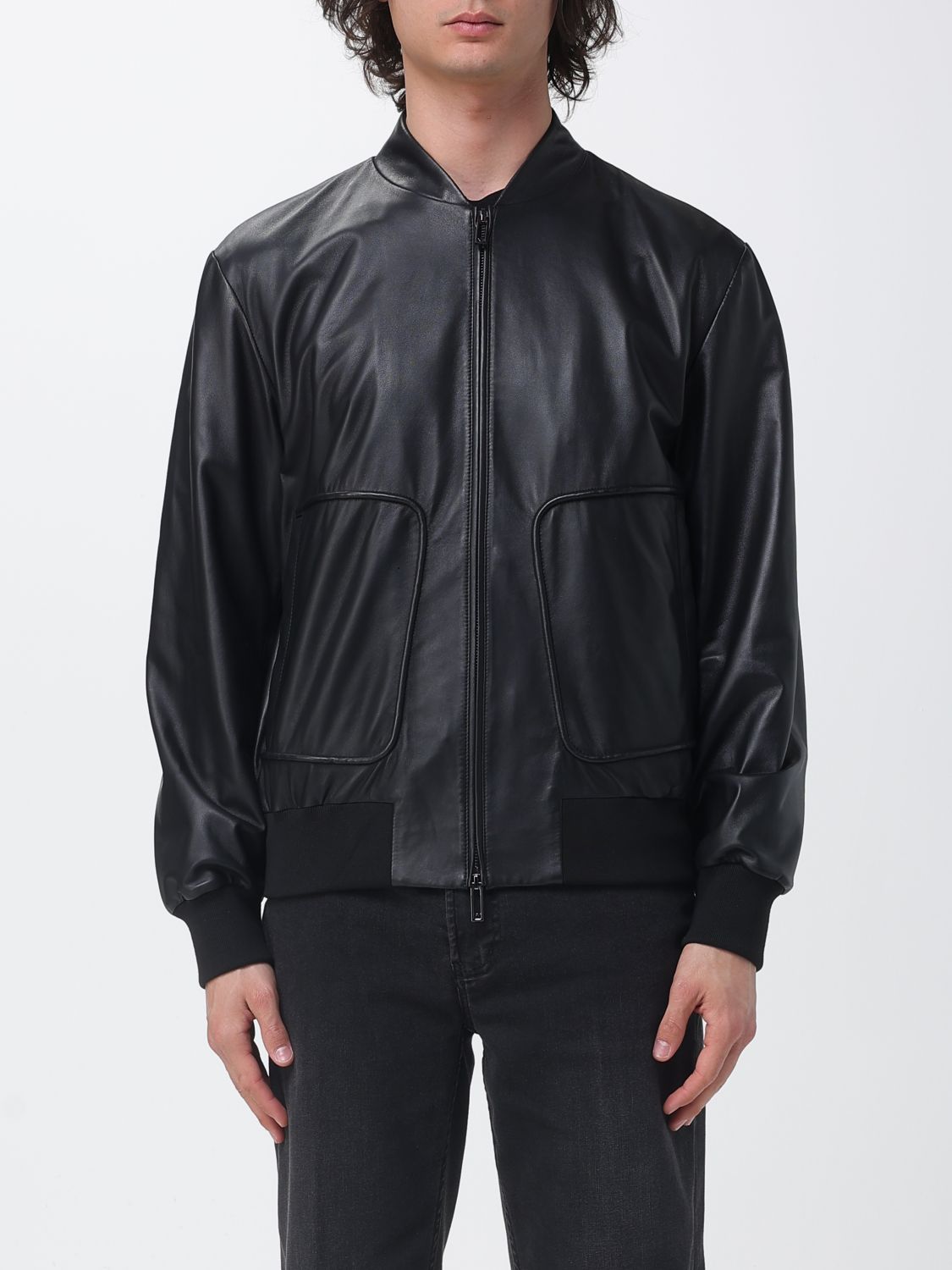 Jacket Men color Black
