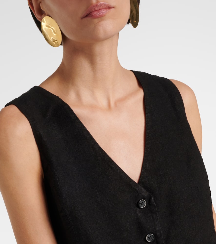 Mylie linen vest