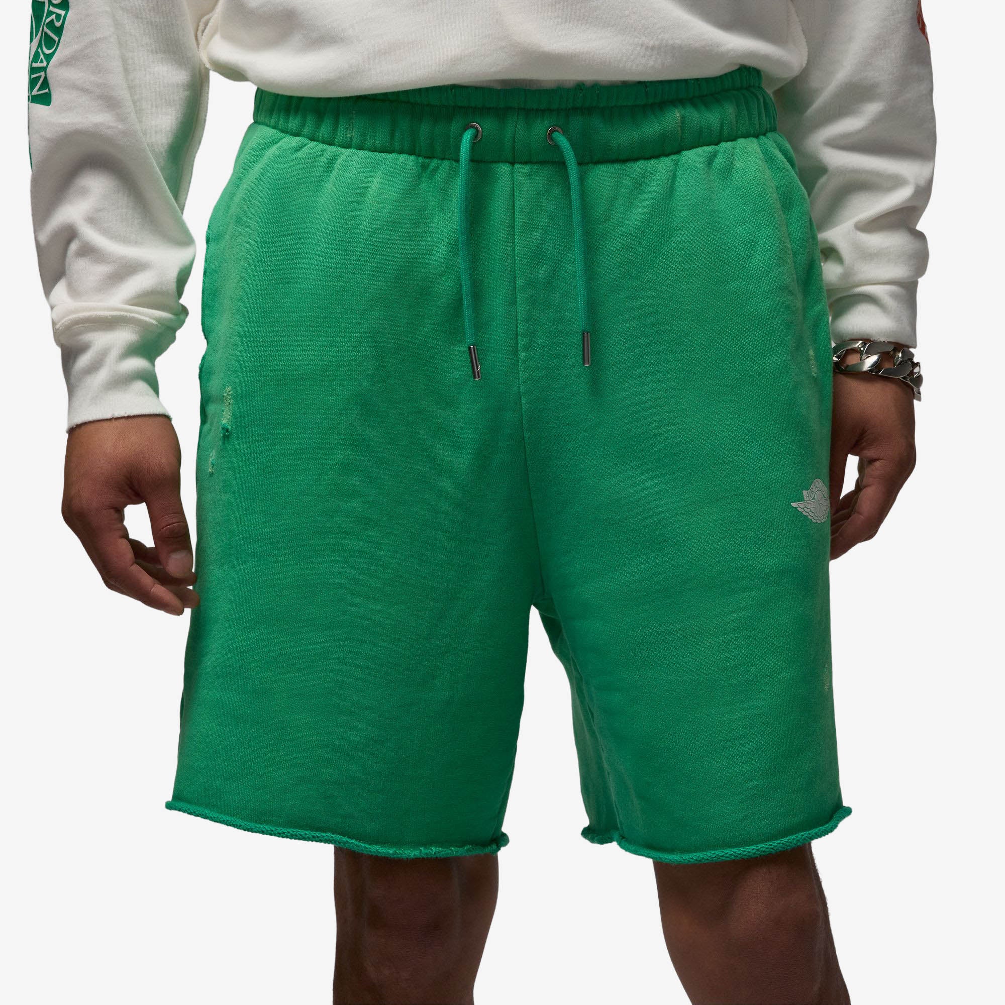 Jordan Rare Air Fleece Shorts - STADIUM GREEN/SAIL - unisex