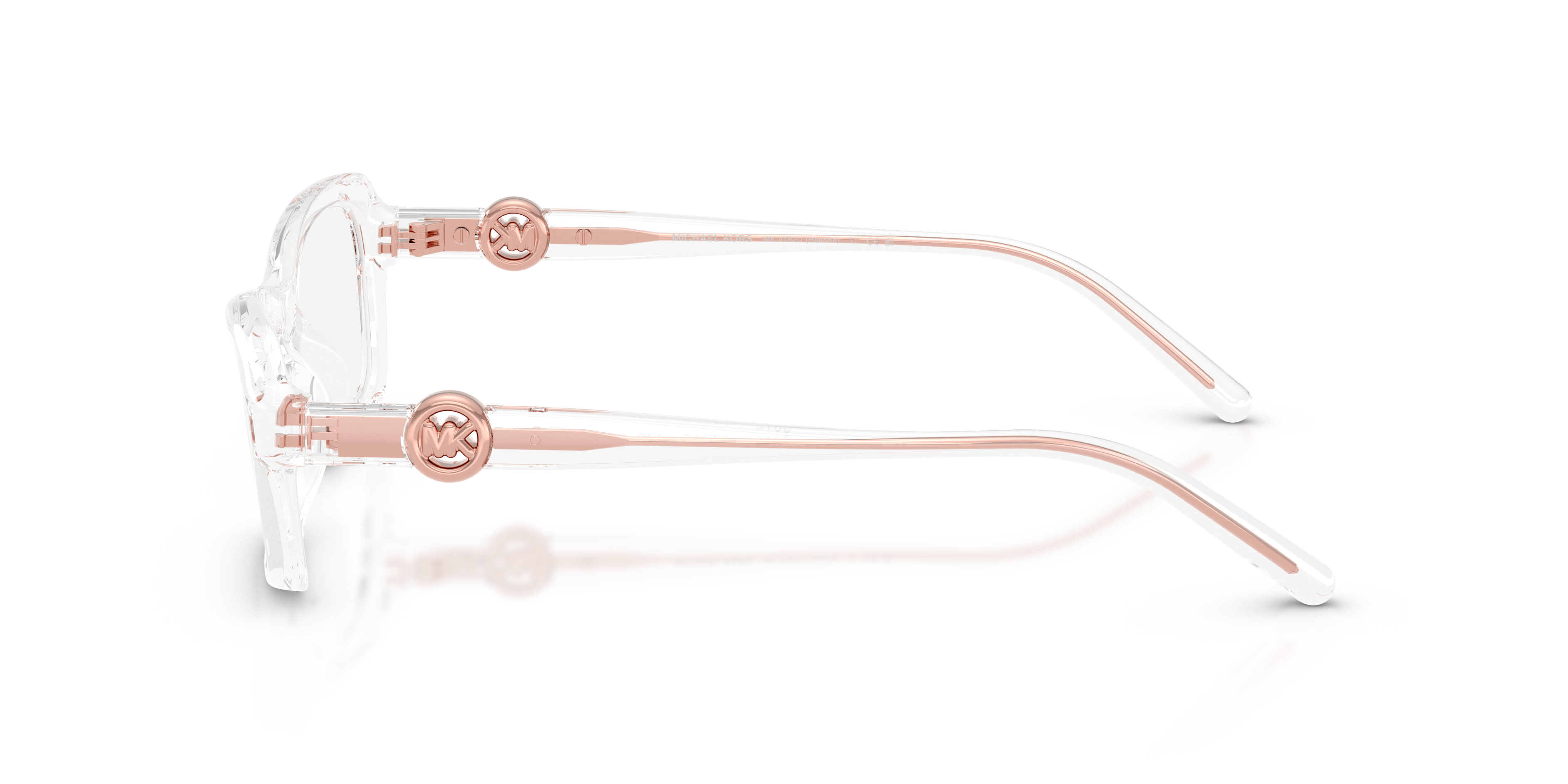 Michael Kors Mujer Michael Kors MK4182U HAKONE 3015 Monturas ópticas Inyectado Transparente Transparente Redonda Norma