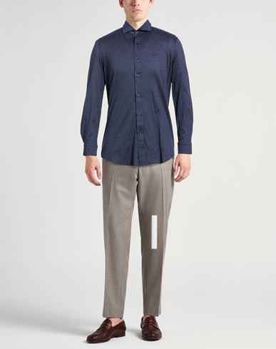 Man Shirt Midnight blue Size 15 ½ Cotton