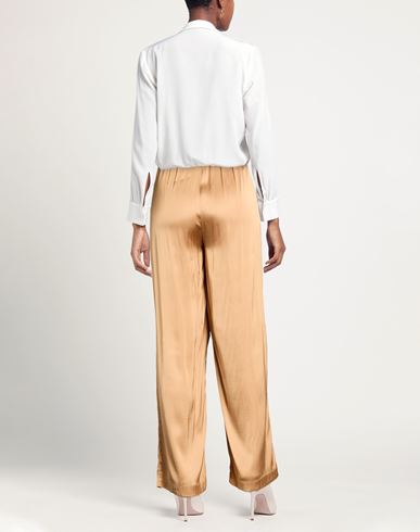 Woman Pants Camel Size S Viscose, Elastane