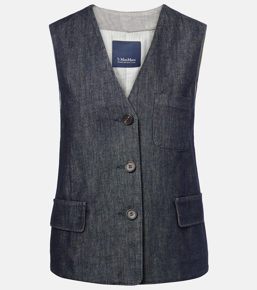 Denim vest
