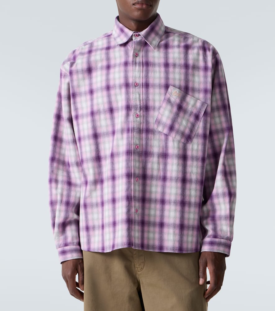 Checked cotton shirt