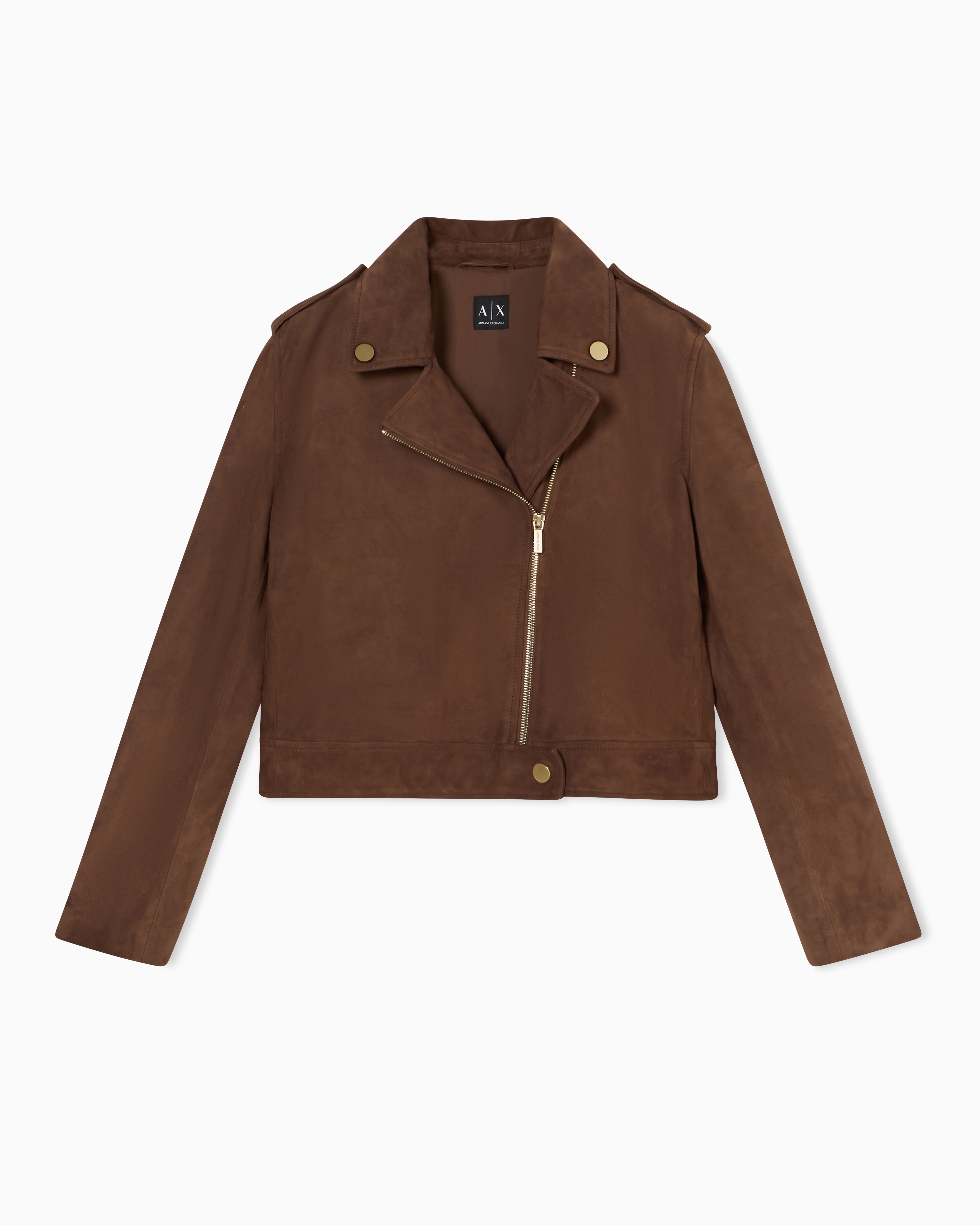Genuine suede leather jacket