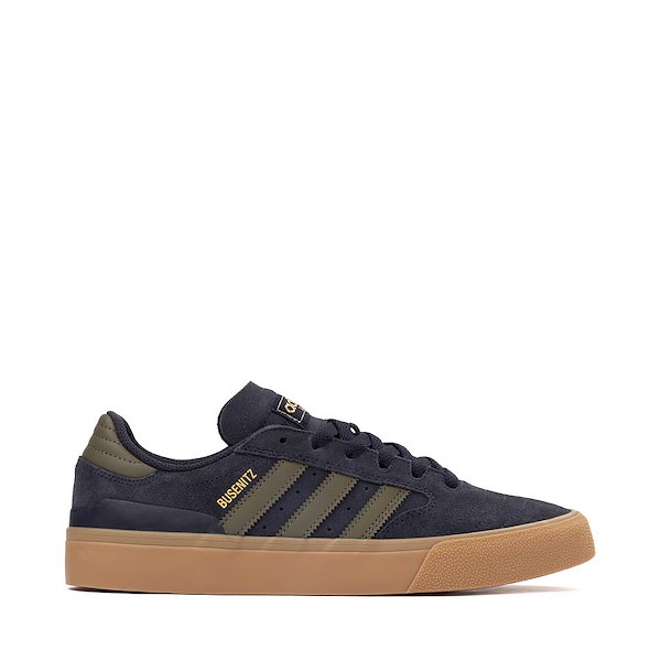 Mens adidas Busenitz Vulc II Skate Shoe - Ink / Olive Strata