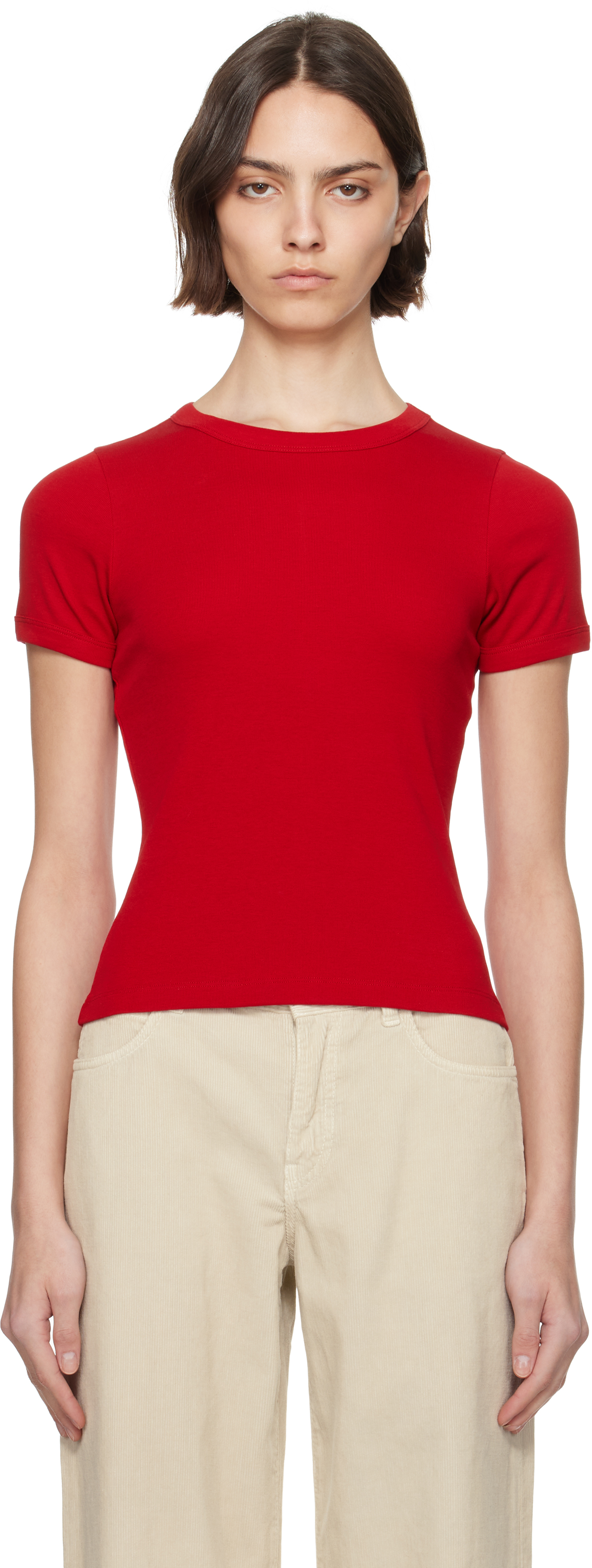 FLORE FLORE Red Car T-shirt