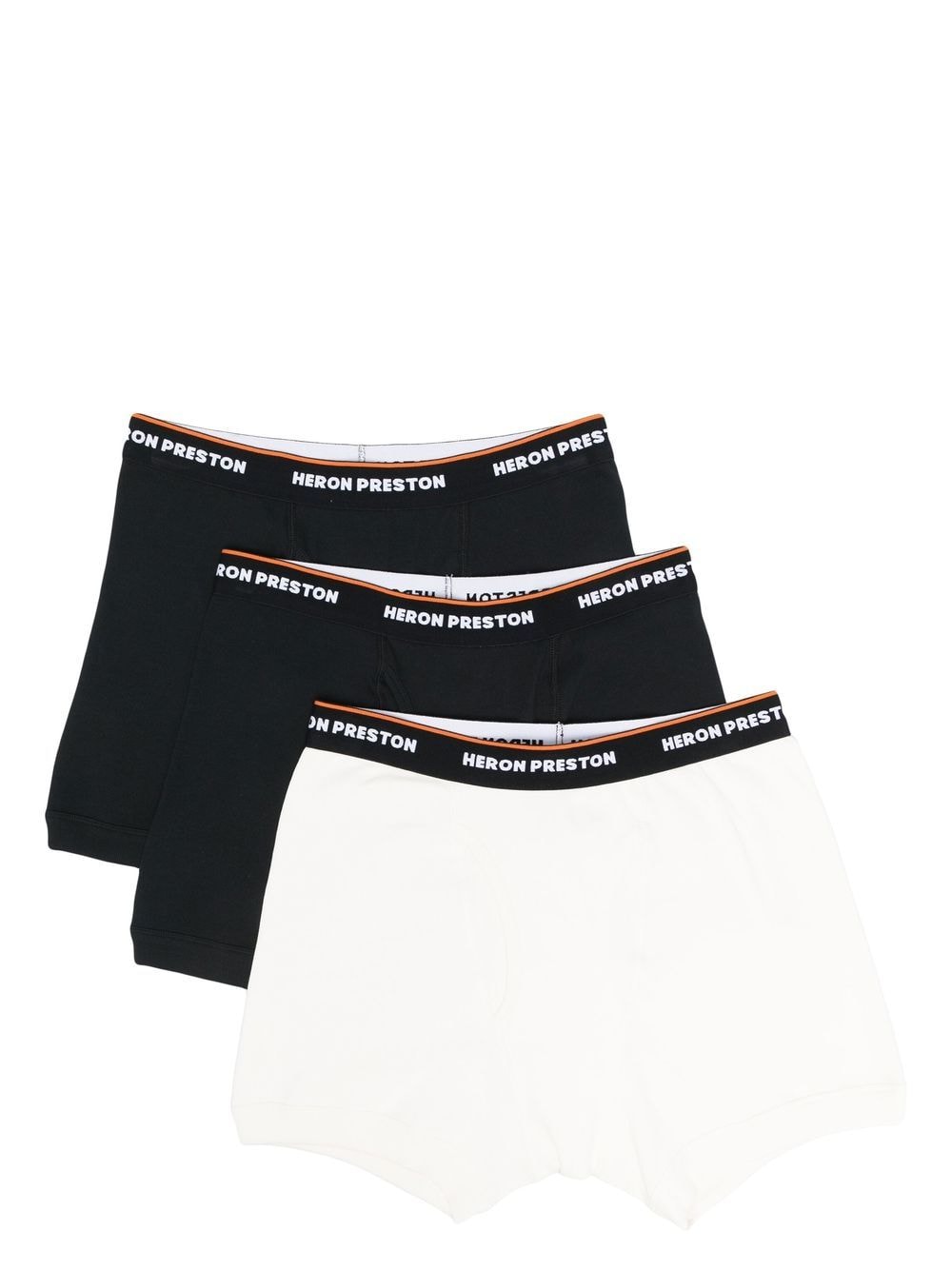 Three-pack logo-waistband boxers - Black