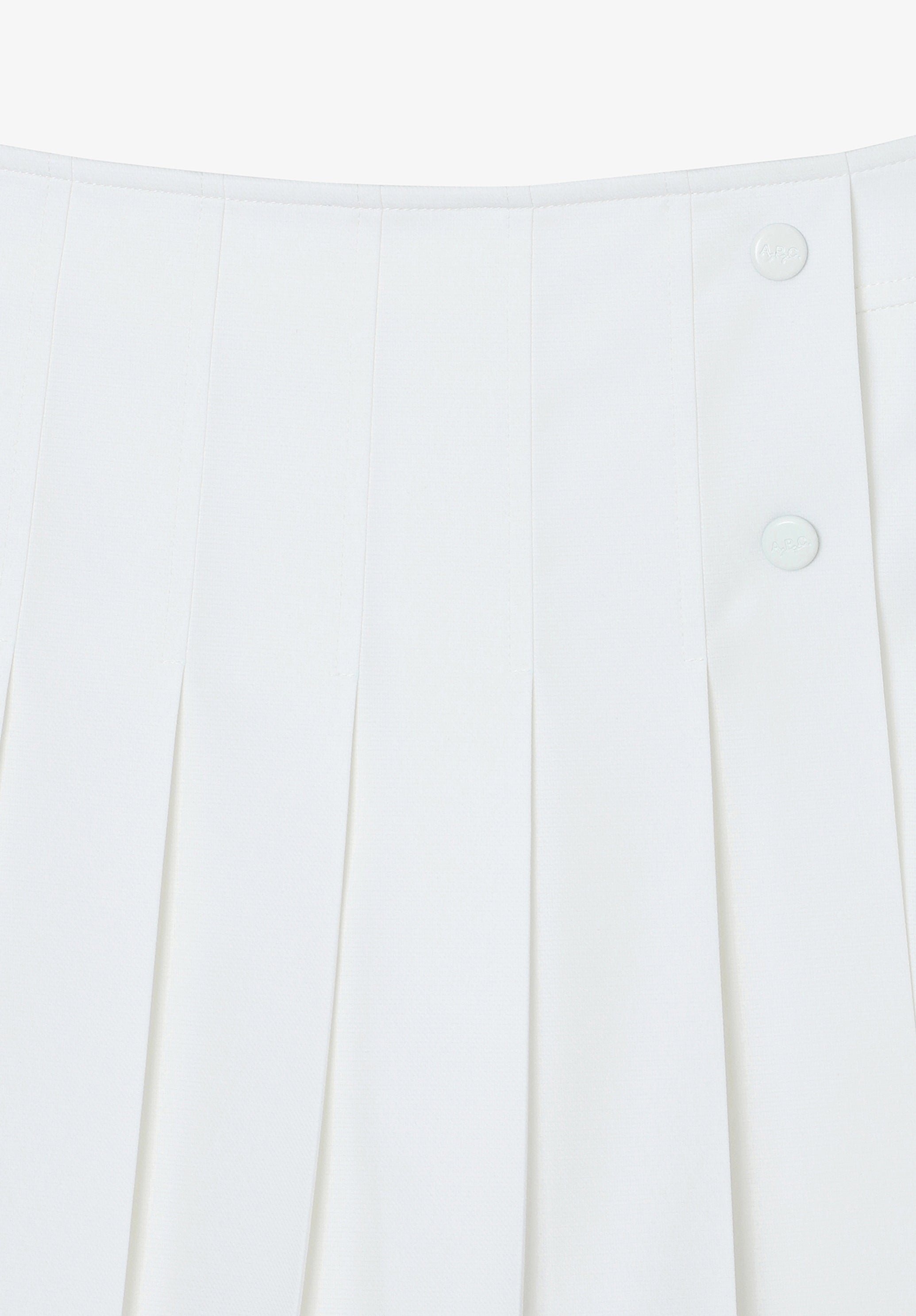 Women's Pleated skirt A. P.C. Golf Size: 34 in White