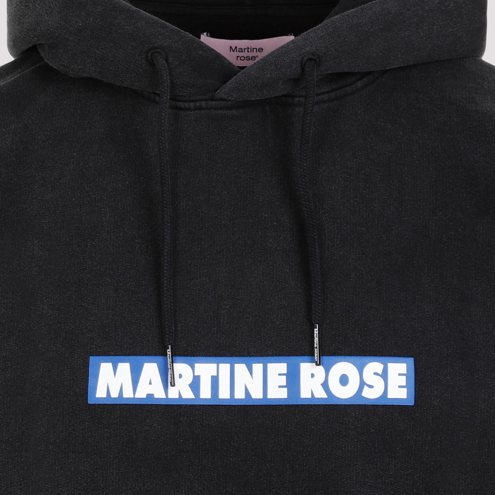 Black Classic Cotton Hoodie