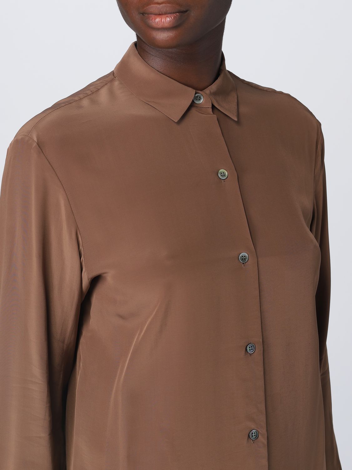 Shirt Woman color Brown
