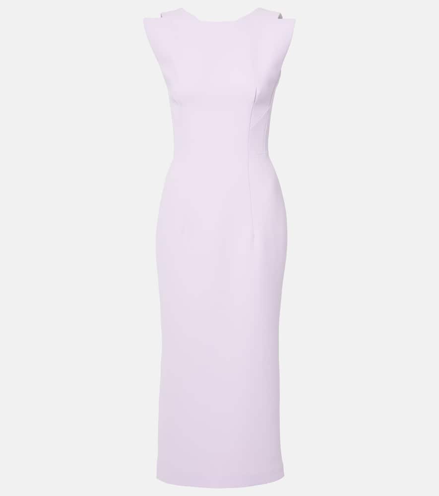 Singular open-back cocktail dress